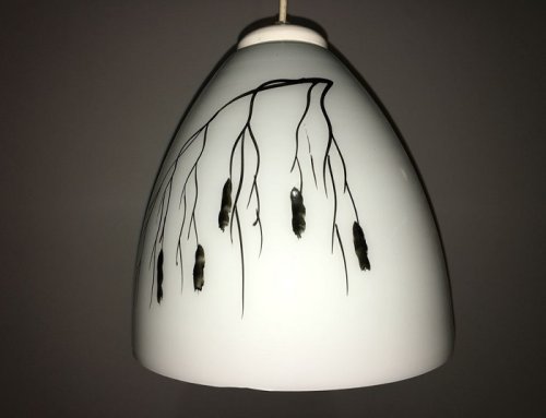 Светильник подвесной (Люстра) Мелодия Света "Ветка" 220В E27 40Вт Белый картинка 